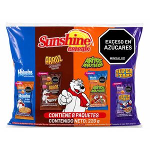 Lonchera Surt Sachet Sunshine X8Und*220 g