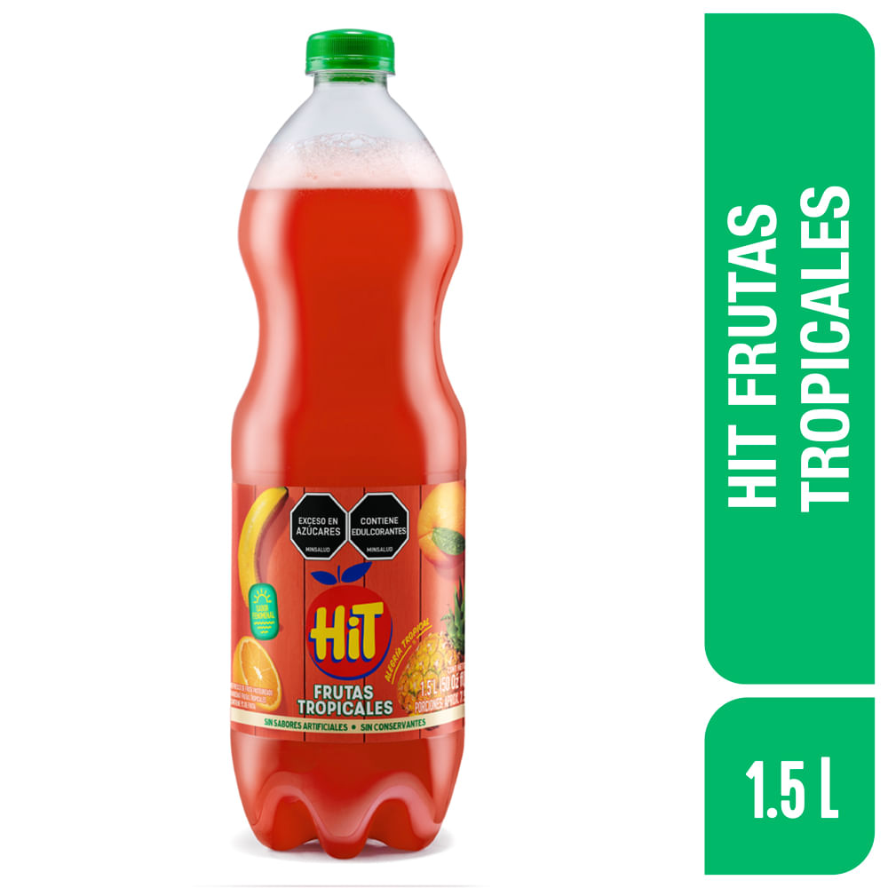 REFRESCO HIT FRUTAS TROPICALES *1500ML