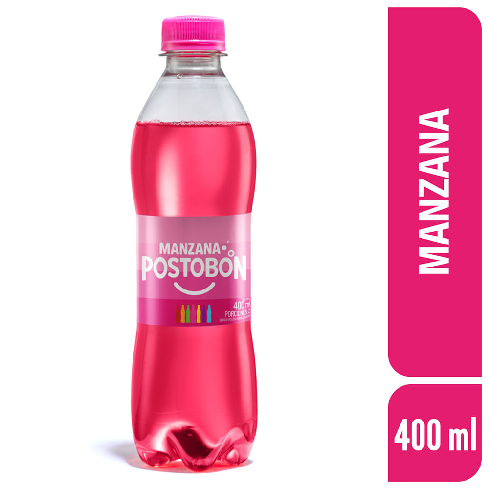 MANZANA POSTOBON PET x 400 ML