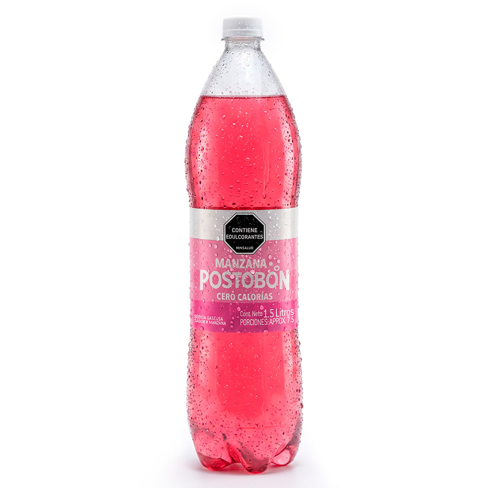 GASEOSA MANZANA CERO  x 1.5LT