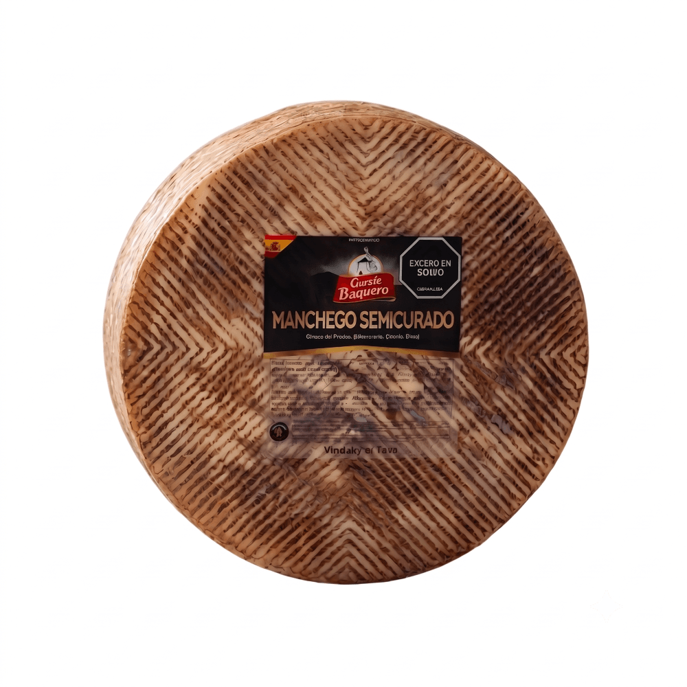 QUESO MANCHEGO SEMICURADO * KG