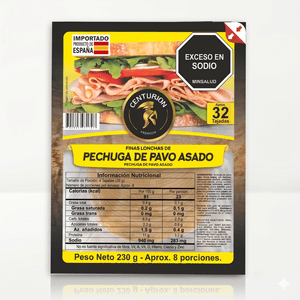Lonchas De Pavo Centurion *230 gr