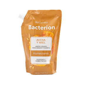 Jabon Bacterion Avena Y Miel *500 ml
