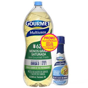 Aceite Gourmet Mult*2600 ml+Ader Ces*250 g