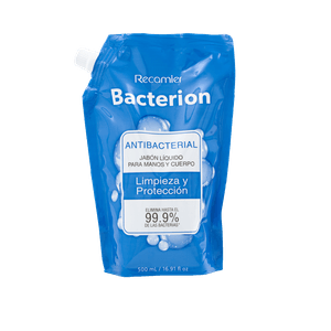 Jabon Bacterion Limpieza Total *500 ml