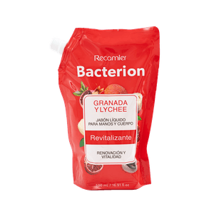 Jabon Bacterion Granada Lychee *500 ml