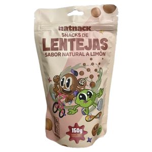 Snack Lenteja Limon Doypack Natnack*150 g