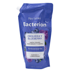 Jabon Bacterion Orquide-Blueberry*1000 ml