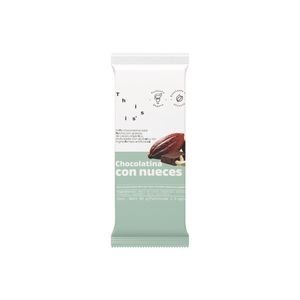 Barra De Choc 60% Con Nueces This Is*40 g