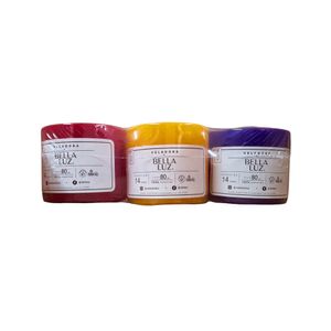 Veladora Bella Luz N°3 Color Surt X3Und