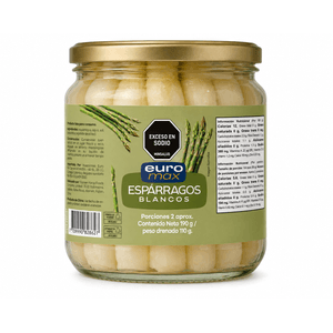 Esparragos Blancos Euromax*190 gr