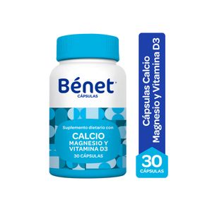 Capsulas Benet Calcio+Magne+Vitam *30 und