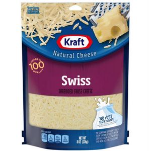 Queso Suizo Rallado Kraft * 226 gr