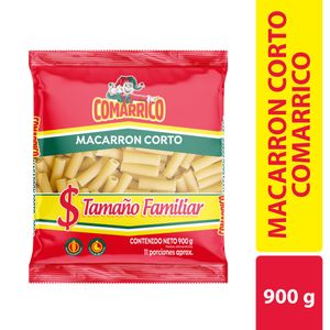 Pasta Macarron Corto Comarrico *900gr