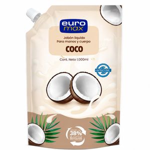 Jabon Liq Bsa Man/Cue Coco Euromax*1000M