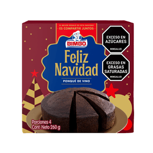 Ponque Bimbo Vino *260 gr