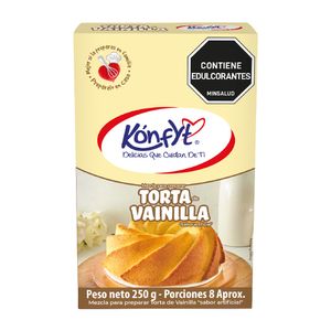 MEZCLA TORTA VAINILLA KONFYT x 250GR