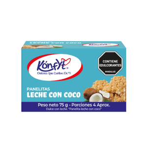 Panelitas De Coco Konfyt Caja *75 gr