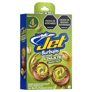 Burbujas Jet Pistacho Dubai Style*4U*46 g